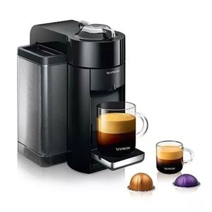 Nespresso Veruto coffee machine with descaling pack and 10 iced coffee pods